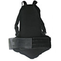 Weiß PE Atmungsaktive Rückenstück