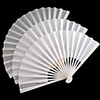 Weiß Polyesterfaser Handventilator - Set von 4