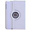 Weiß PU Leder drehbar Ganzkörper-Fall für iPad mini