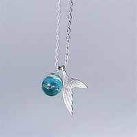 weiß synthetischer diamant anhänger halskette kette halskette rolo buchstabe punk trendy lässig / sportlich modisch kupfer versilbert silber 405 cm halskette schmuck 1pc für jahrestag sport straße Lightinthebox