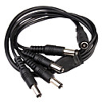 weiblich zu 4 DC-Stecker Stromkabel