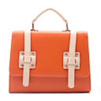 Weicai Damenmode Einzel-Schulter-Umhängetasche / Schultasche (Orange)