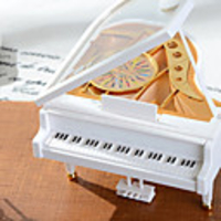 Weiße Klavier Für Elise Special Music Box