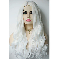 weiße Perücke synthetische Perücken Filmcharakter Cosplay Perücke für Frauen Lightinthebox