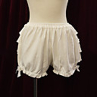 weißen Rüschen Baumwolle Sweet Lolita Bloomers