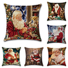 weihnachten weihnachtsmann weihnachtsfeier doppelseitige kissenbezug 6pc weiche dekorative quadratische kissenbezug kissenbezug kissenbezug für schlafzimmer wohnzimmer überlegene qualität Lightinthebox