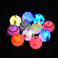 Weihnachtsbaum-Dekoration Ornament mit LED