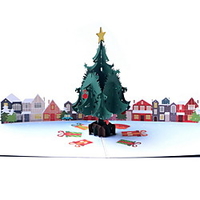 Weihnachtsdekorationen Weihnachtskarte 3d kreative handgemachte Karten