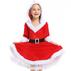 Weihnachtsmann Kleid Mädchen Kinder Kostüm-Party Weihnachten Weihnachten Samt Kleid / Gürtel / Gürtel