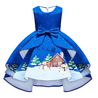 Weihnachtsmann Weihnachtskleid Damen Kinder Freizeit Quinceanera Weihnachten Polyester Kleid
