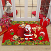 Weihnachtsmann Weihnachtsmatte Outdoor-Teppich Frohe Weihnachten Dekor für Zuhause 2021 Frohe Weihnachten Ornamente Navidad Weihnachtsgeschenk Neujahr 2022 Lightinthebox