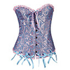 Weikeduo Frauen-Europa-Art-reizvolles Korsett (Schwarz)