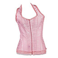 Weikeduo Frauen-Europa-Art-reizvolles Korsett (Schwarz)