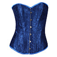 Weikeduo Frauen-Europa-Art-reizvolles Korsett (Schwarz)