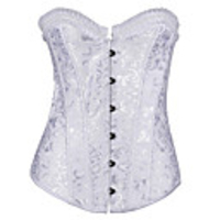 Weikeduo Frauen-Europa-Art-reizvolles Korsett (Schwarz)