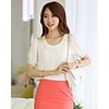 Weila Frauen Casual Kurzarm-Chiffon-Bluse