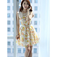 Weila Frauen Mantel Langarm Kleid 10046