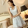 Weila Frauen schnüren Kleid Kleid 10042