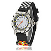 Weili 3D F1 Race Muster Studenten Sport-Quarz-Armbanduhr