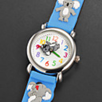 Weili netter Koala Pattern-Quarz-Armbanduhr