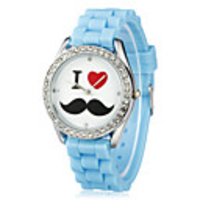 Weili reizende Muster Digital-Armband-Uhrenarmband Armbanduhr