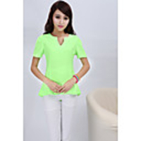 Weiman Kurzarm-Chiffon,  die Hemd