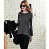 Weiman Langarm-Pullover (dunkelgrau)