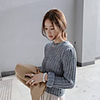 Weiman lose Pullover Langarm Chiffon-Rock-Zweiteiler Ein Set
