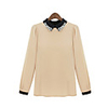 Weiman Schlank Langarm-Chiffon,  die Hemd