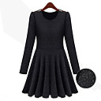 Weimeijia elegante dünne Baumwollkleid