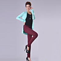 Wein Elastische Pants MISS MARY Frauen