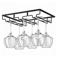 Weinglasregal verkehrt herum Weinschrankbecher 3 bis 5 Steckplätze Weinkeller für Schrankregalaufhänger Lightinthebox