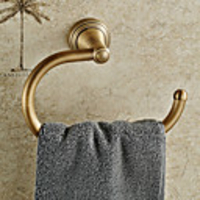 Weinlese-antike Messing Retro Handtuchring