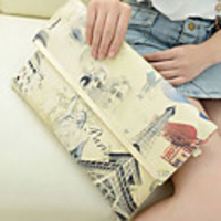 Weinlese das Weiße Haus Pattern Eingehüllt Umhängetasche