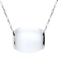 Weinlese-Edelstein-Frauen Slivery Legierung Halskette (1 PC) (Weiß,  Rosa,  Grün)