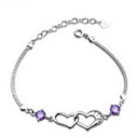 Weinlese-Edelstein-Korea-Style 17.5CM Alloy Frauen Bangles (1 PC)