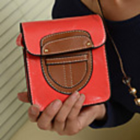 Weinlese einfache quadratische Mini Umhängetasche