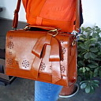 Weinlese Freisteller Bow Shoulder Bag