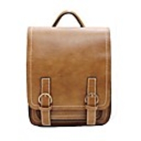 Weinlese PU Casual Women Rucksäcke