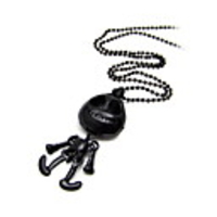 Weinlese Skeleton Schädel Charm Halskette