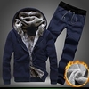 wünsche amazon neue lässige lose männliche hersteller winterwärme und samt zweiteilige jugendjacke hosen Lightinthebox
