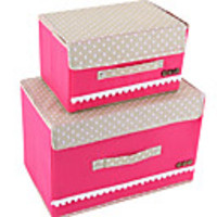 Würdevolle Hausfrau Bunte Knopf der Box Two-Piece (Screen Color)