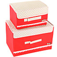 Würdevolle Hausfrau Bunte Knopf der Box Two-Piece (Screen Color)