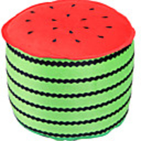 Würdevolle Hausfrau Cartoon Aufblasbare Wassermelone Hocker (Screen Color)