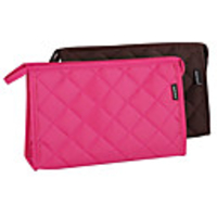 Würdevolle Hausfrau Klassische Diamant-Gitter-Make-up Bag Buy One Get One (Screen Color)