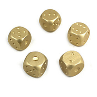 Würfel Würfel und Chips Professionell Spaß Aluminium Klassisch 5 pcs Erwachsene Herrn Damen Jungen Spielzeuge Geschenk