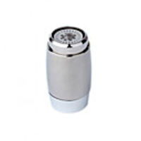 Wärmesensor Küche LED Wasserhahn Licht (Aluminium,  Chrom)
