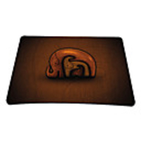 Wüstenelefanten Gaming optische Maus-Pad (9 "x 7")