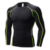 YUERLIAN Herren Langarm Laufshirt T-Shirt Rasche Trocknung Atmungsaktivität Leicht Fitnesstraining Leger Laufen Draußen Sportbekleidung Modisch Himmelblau Orange Schwarz Sportkleidung Dehnbar Lightinthebox