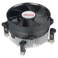 Akasa AK-959CU Intel Sockel 92mm PWM 3000rpm Geräuscharmer Lüfter CPU Kühler